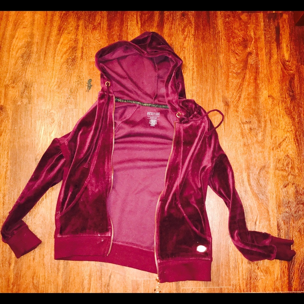 Velvet hoodie